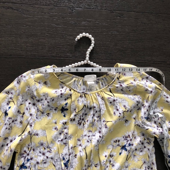 Women’s H&M floral textured woven dress Sz 8 - Picture 10 of 15